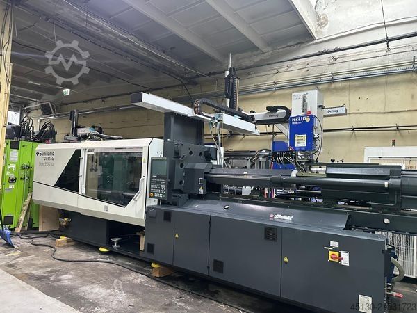 Injection molding machine Sumitomo Demag Systec 350/720-2300 / Pro