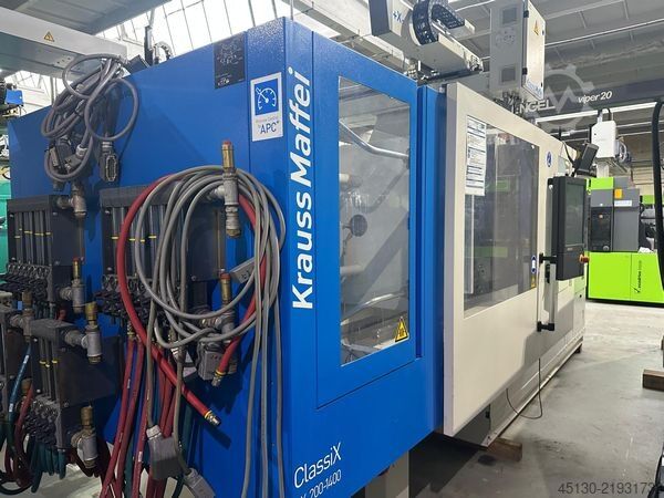 Injection molding machine Krauss Maffei KM 200-1400 CX