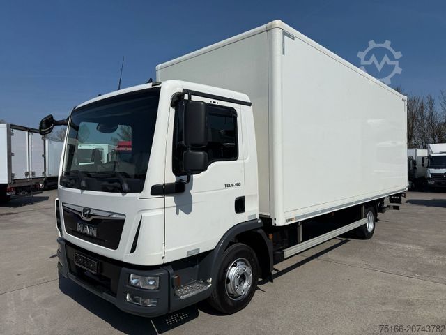 Transporter mit Koffer MAN TGL 8.190 Koffer 6,50 m LBW 1,5 T*Diff-Sperre HA