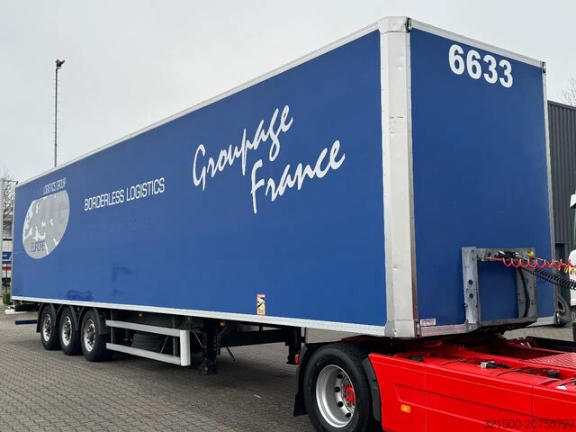 Koffer Tracon Closed Box / BPW-Disc / Double Stock / APK 06-2026