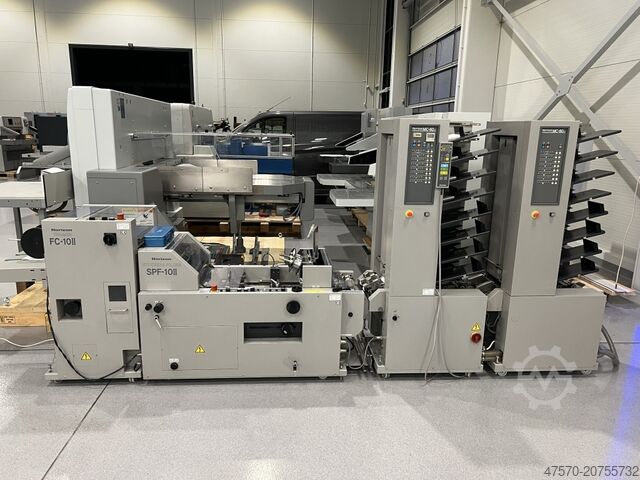 Sammelhefter Horizon MC-80a + MC80m + SPF-10II + FC-10II Booklet Making Line
