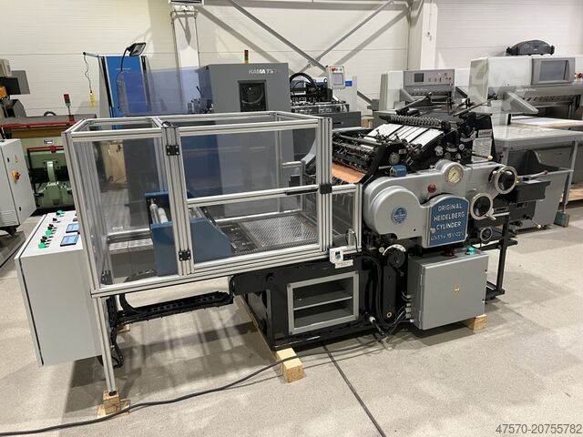 Heißprägemaschine Heidelberg Cylinder KSB 40×57 Hot Stamping machine