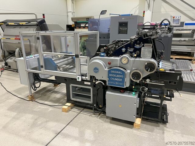 Heißprägemaschine Heidelberg Cylinder KSB 40×57 Hot Stamping machine
