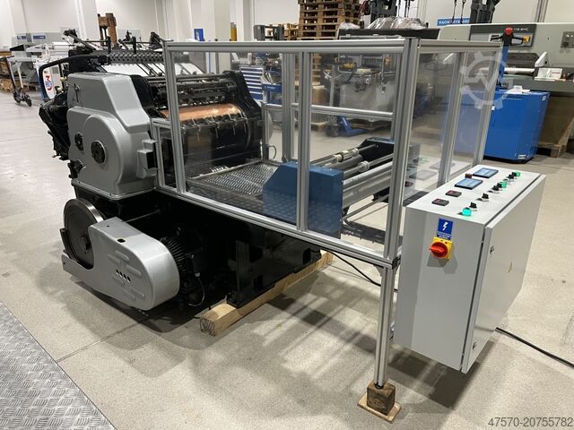 Heißprägemaschine Heidelberg Cylinder KSB 40×57 Hot Stamping machine