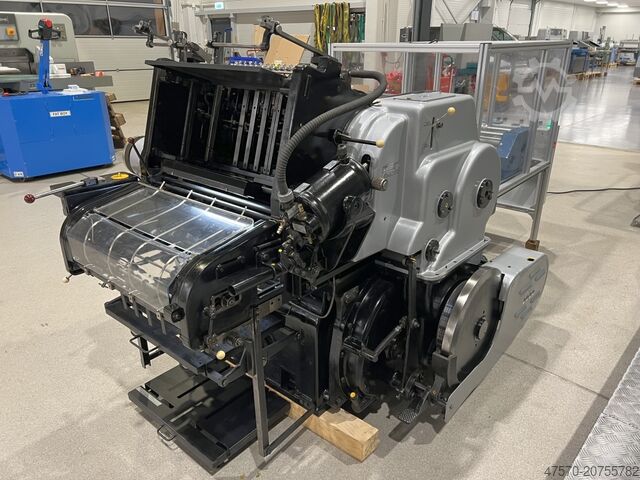 Heißprägemaschine Heidelberg Cylinder KSB 40×57 Hot Stamping machine