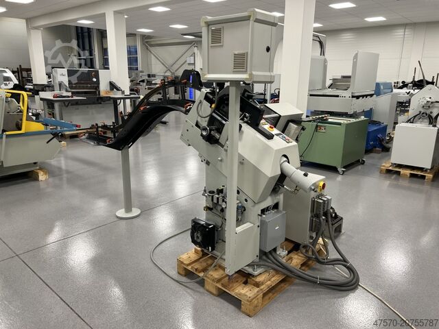 Etiketten-Stanzmaschine, Stanzautomat Blumer Atlas D-18 M Label punching machine