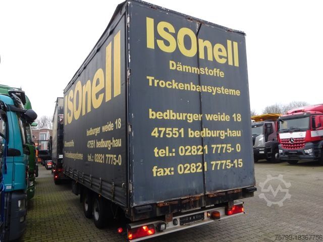 Trailer  NSD Tandem Anhänger  Plane + Spriegel +2 Achsen