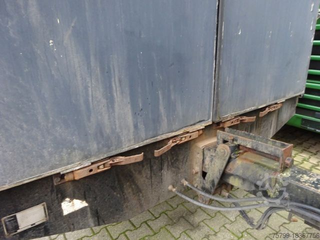 Anhänger  NSD Tandem Anhänger  Plane + Spriegel +2 Achsen