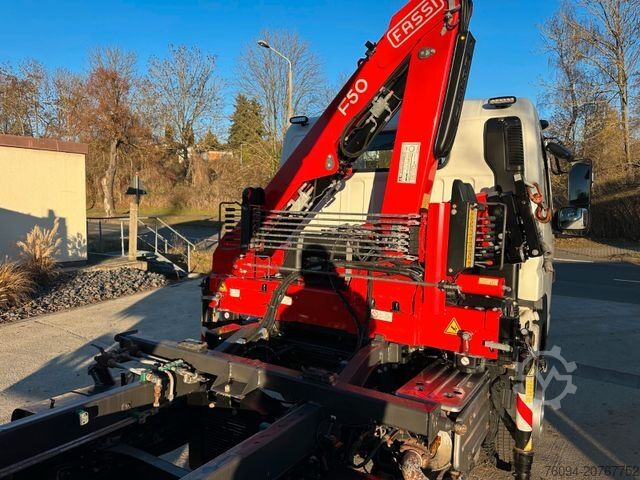 Autokranwagen FUSO Canter 7C18 4x4 Kipper KRAN 11m Greifer AHK