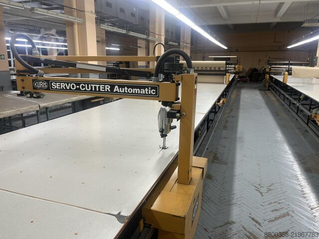 Fabric cutting machine KURIS, MAYER Complete Textile Cutting & Spreading Equ