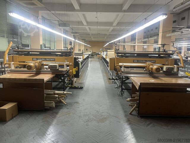 Fabric cutting machine KURIS, MAYER Complete Textile Cutting & Spreading Equ