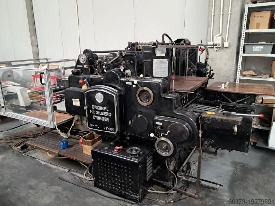 HEIDELBERG cylinder HEIDELBERG CYLINDER 56 x 77 Verso SZB2