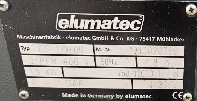 Griffolivenbohr- und Fräsmaschine Elumatec GF 171 Elumatec GF 171
