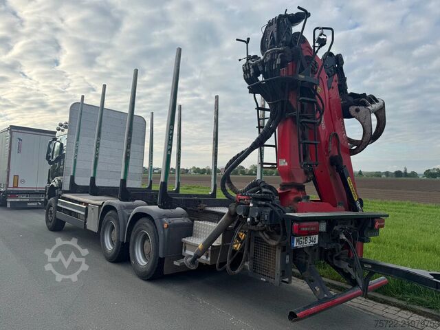 Timber transporter MAN TGX 33.510 6x4 BL Kurzholz Schmel Epsilon Q150Z 96