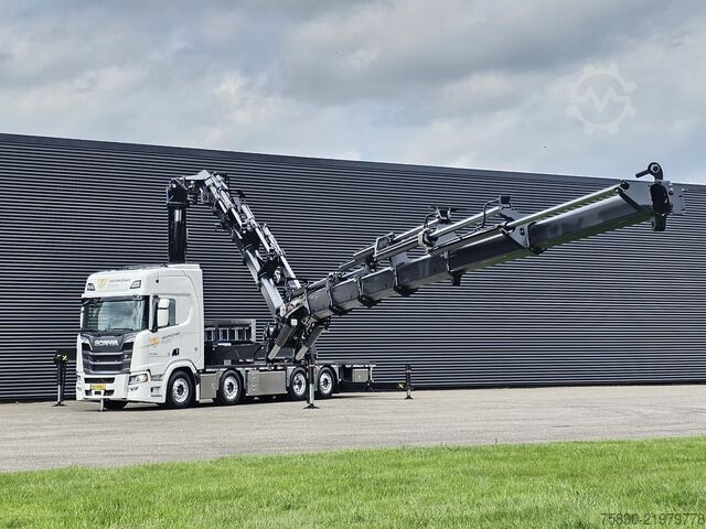 Crane truck Scania R590 8x2*6 / TREKKER / PALFINGER PK 92002 - JIB...
