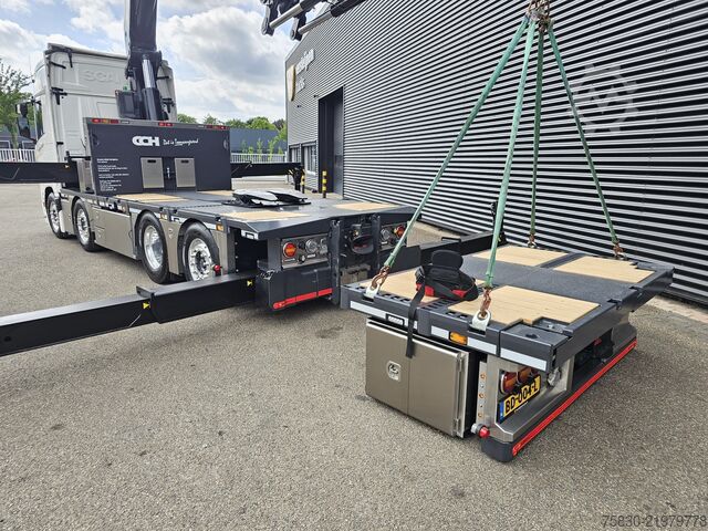 Crane truck Scania R590 8x2*6 / TREKKER / PALFINGER PK 92002 - JIB...