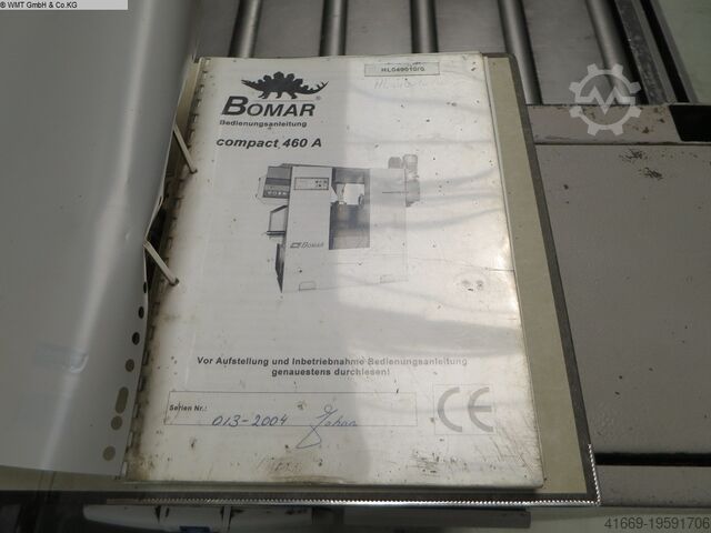 Band Saw - Automatic - Horizontal BOMAR - VOLLAUTOMAT Compact 460A