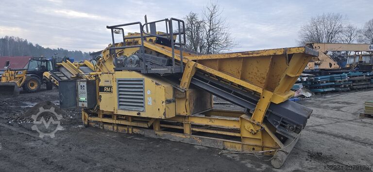 Mobiler Prallbrecher auf Kettenfahrwerk Rubblemaster RM60 impact crusher