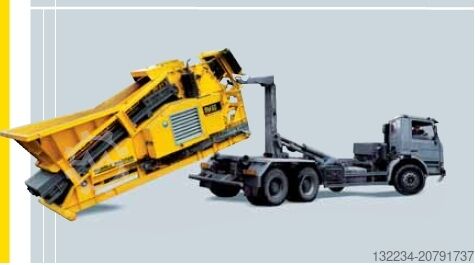 Mobiler Prallbrecher auf Kettenfahrwerk Rubblemaster RM60 impact crusher