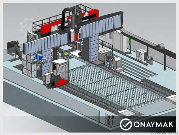 Portal-Bearbeitungszentrum TOS KUŘIM KUŘIM FRUF 450/12