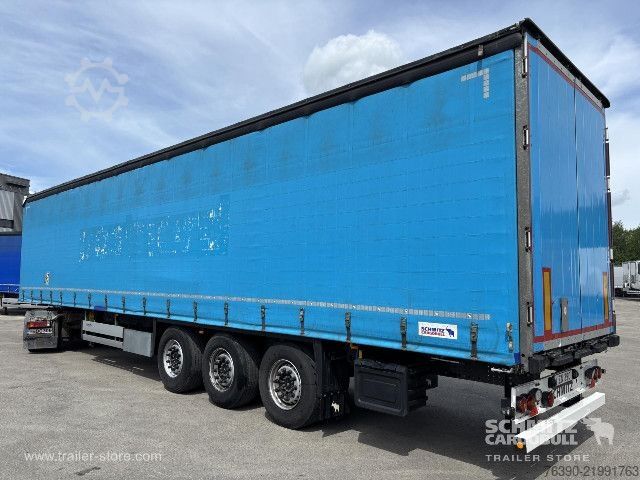 Auflieger mit Pritsche & Plane Schmitz Cargobull Semitrailer Curtainsider Standard