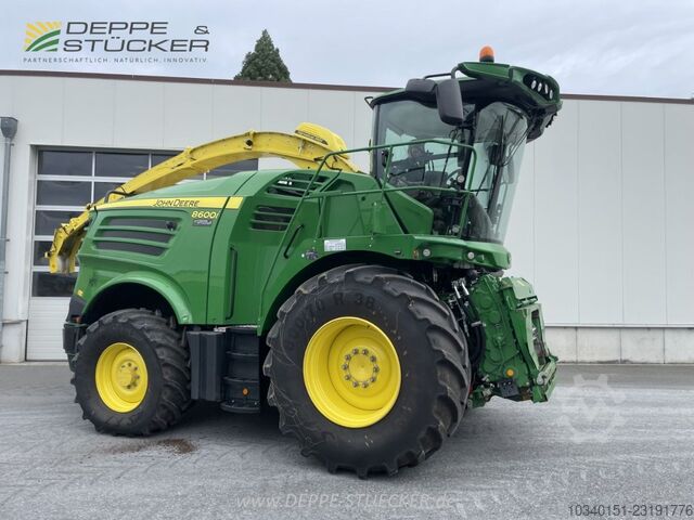 John Deere 8600 mit 460Plus Stalkbuster John Deere 8600 mit 460Plus Stalkbuster
