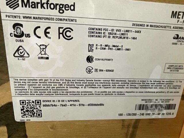 3D Drucker Markforged Metal X Komplettsystem