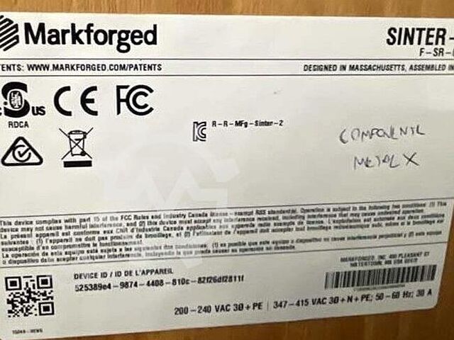 3D Drucker Markforged Metal X Komplettsystem