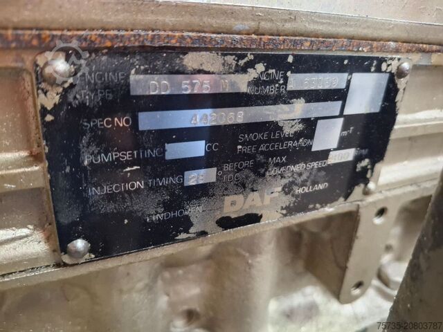 Motor DAF DD575