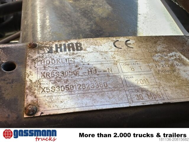 Telehoist load lugger van Iveco Daily 70C17K 4x2, EEV, City-Abroller