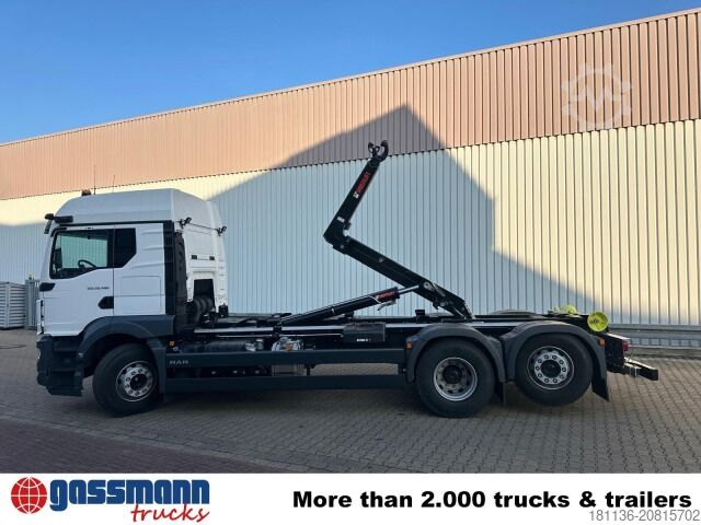 Abrollkipper MAN TGS 26.480 6x2-4 BL CH, 3x VORHANDEN! Lenk-/Lift,