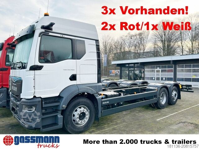 LKW-Fahrgestell MAN TGS 26.480 6x2-4 BL CH, Lenk-/Lift, OptiView, LED,