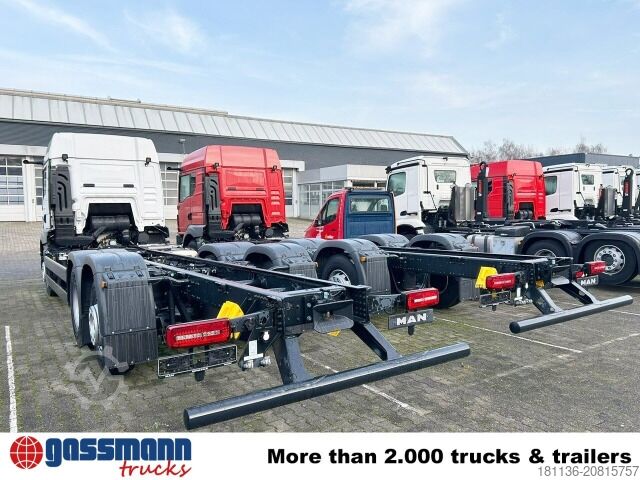 LKW-Fahrgestell MAN TGS 26.480 6x2-4 BL CH, Lenk-/Lift, OptiView, LED,