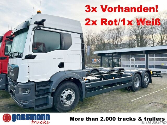 LKW-Fahrgestell MAN TGS 26.480 6x2-4 BL CH, Lenk-/Lift, OptiView, LED,