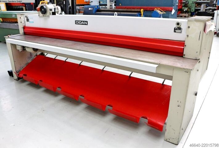 Plate Shear - Mechanical CIDAN HSM-F-3050/2.5