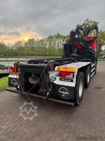 Kabelsystem MAN TGA 26.360 6 X 4  Handgeschakeld met HMF Z Kraan