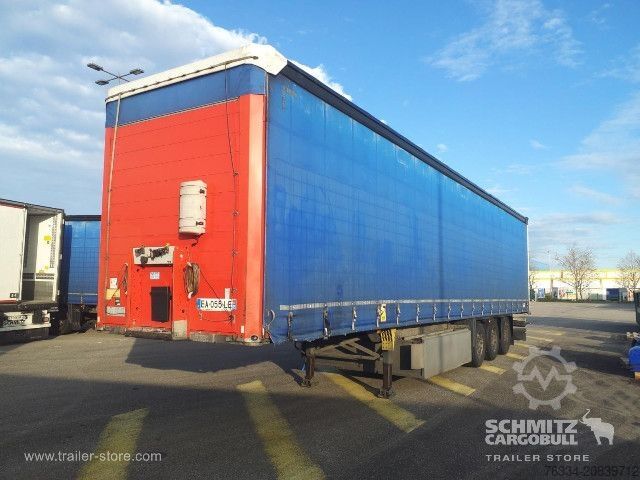 Auflieger mit Pritsche & Plane Schmitz Cargobull Semitrailer Curtainsider Standard