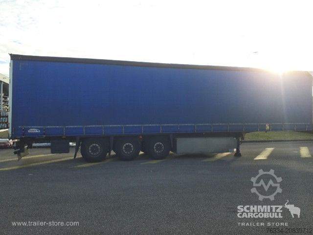Auflieger mit Pritsche & Plane Schmitz Cargobull Semitrailer Curtainsider Standard