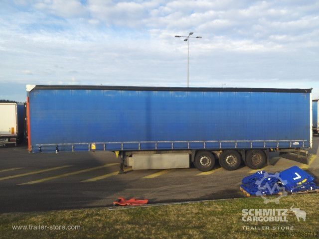 Auflieger mit Pritsche & Plane Schmitz Cargobull Semitrailer Curtainsider Standard