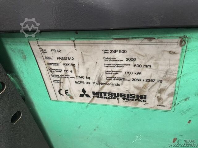 Forklift Mitsubishi FB50N