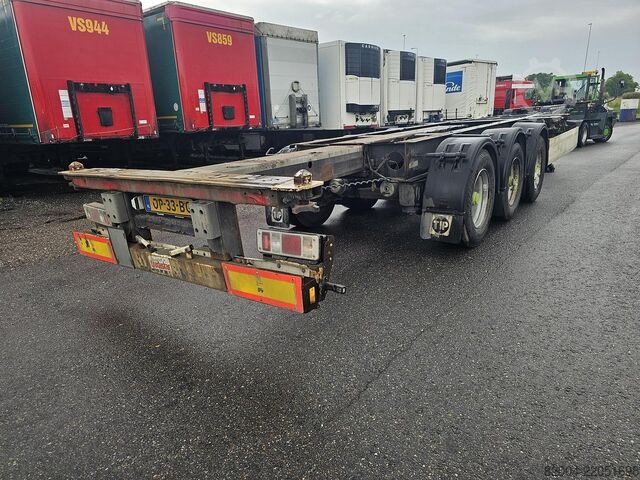 Container transport KRONE SD-ALL CONNECTIONS -BPW DRUM.