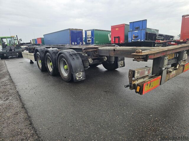 Container transport KRONE SD-ALL CONNECTIONS -BPW DRUM.