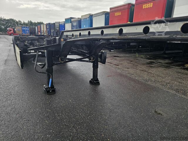 Container transport KRONE SD-ALL CONNECTIONS -BPW DRUM.