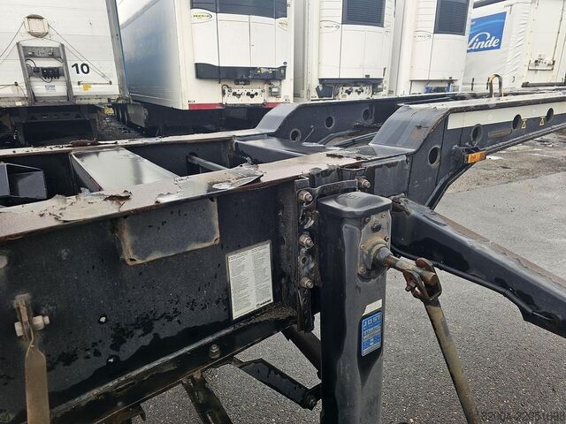 Container transport KRONE SD-ALL CONNECTIONS -BPW DRUM.