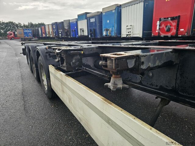 Container transport KRONE SD-ALL CONNECTIONS -BPW DRUM.