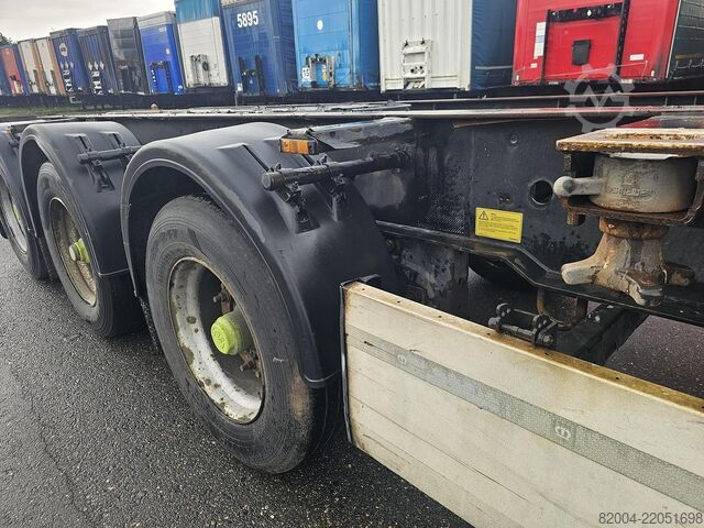 Container transport KRONE SD-ALL CONNECTIONS -BPW DRUM.