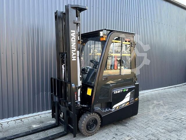 Electric 3-wheel forklift Hyundai 15BT-9U