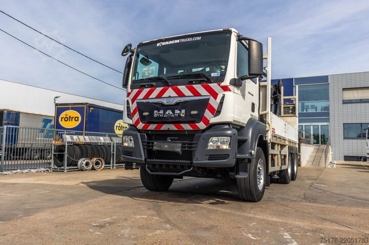 Open body MAN TGS 33.440 BL - HIAB 288 E-5