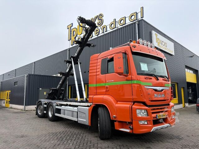 MAN TGS 30.500 + Containersystem + 6x2 + Lenk-/Liftachse + Euro 6 TR2131 MAN TGS 30.500 +  CONTAINER SYSTEEM + 6X2 + STUUR /...