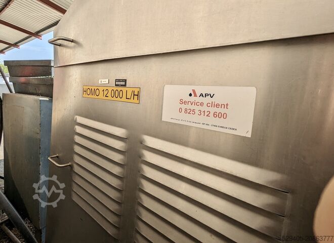 Homogeniser APV Gaulin MC 120 4 TBS